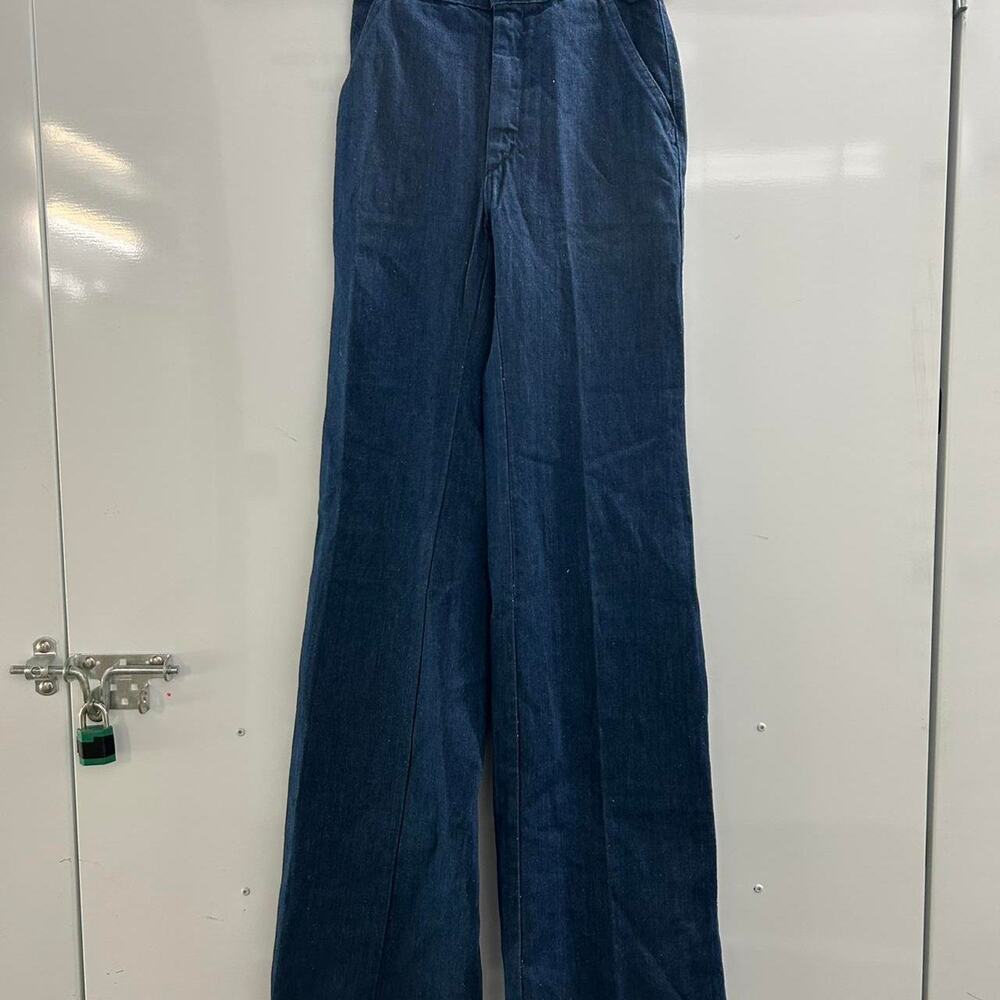 VTG Deadstock Dark blue 70s flared jeans